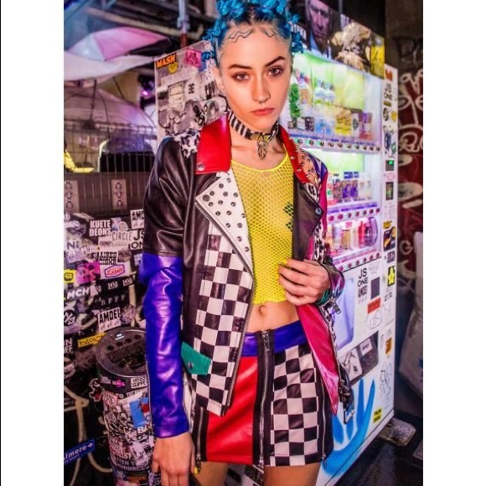 Current Mood Oppositez Attract. Festival, rave, party wear.